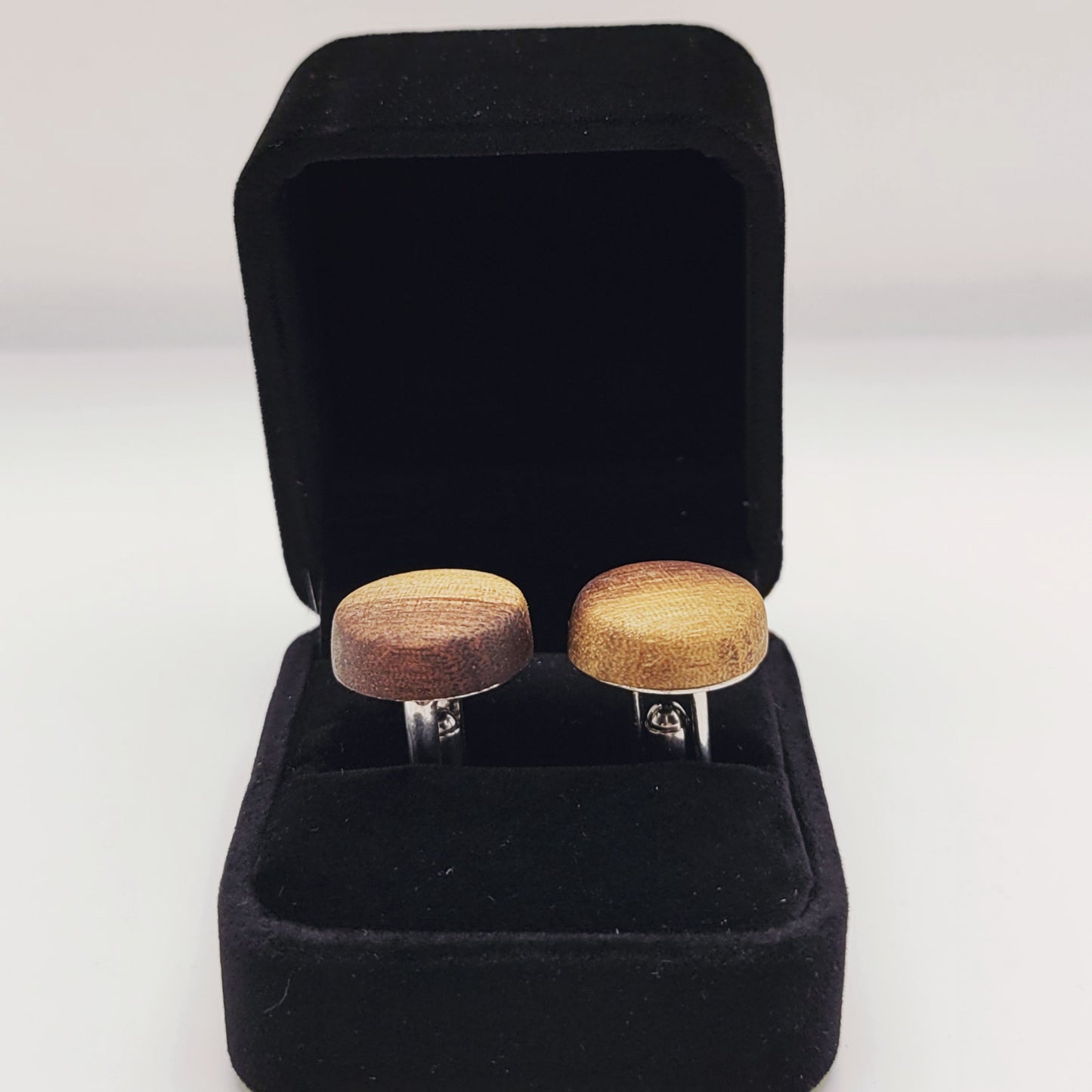 Cufflinks Walnut Wood 2 Tons