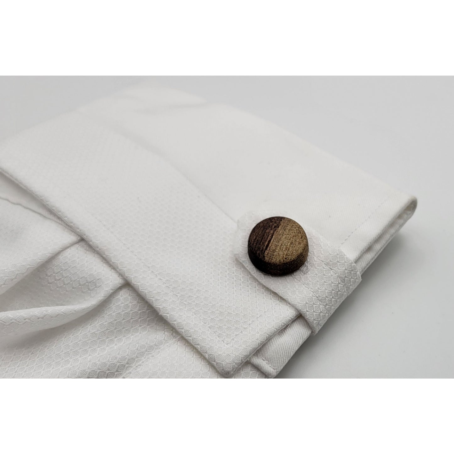 Cufflinks Walnut Wood 2 Tons