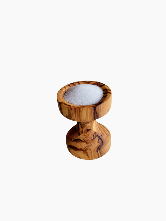 Salt Holder Olive Wood Lathe