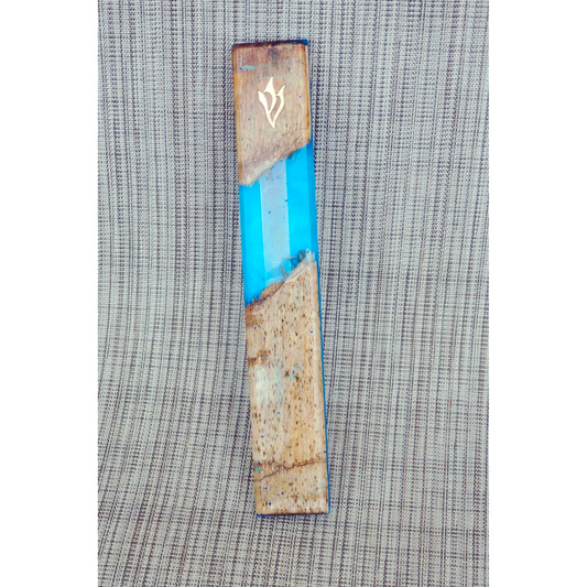 Wooden / Epoxy Mezuzah Holder