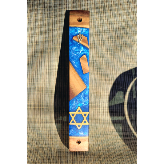 Mezuzah case star of david