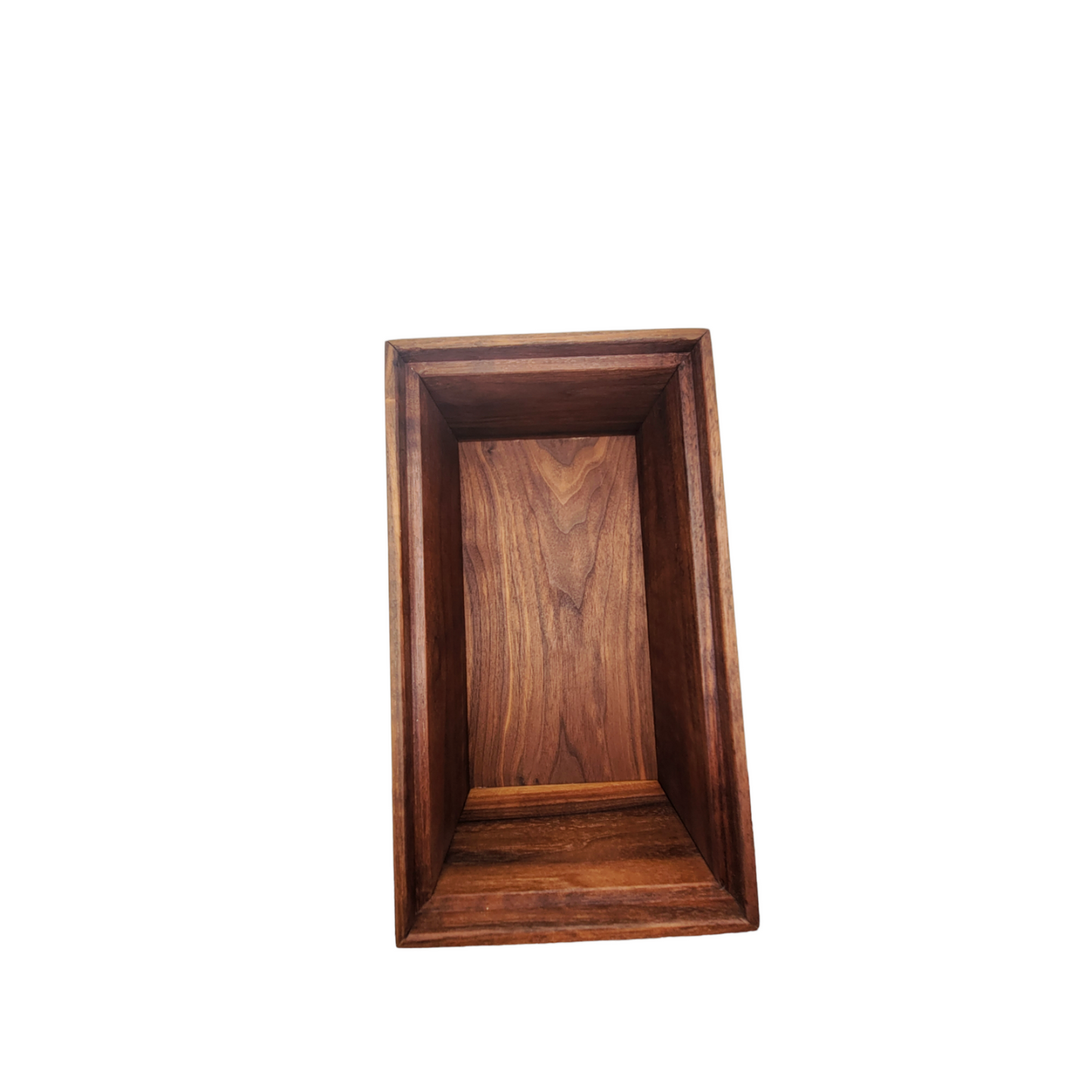 Tissue Box Holder Walnut Wood